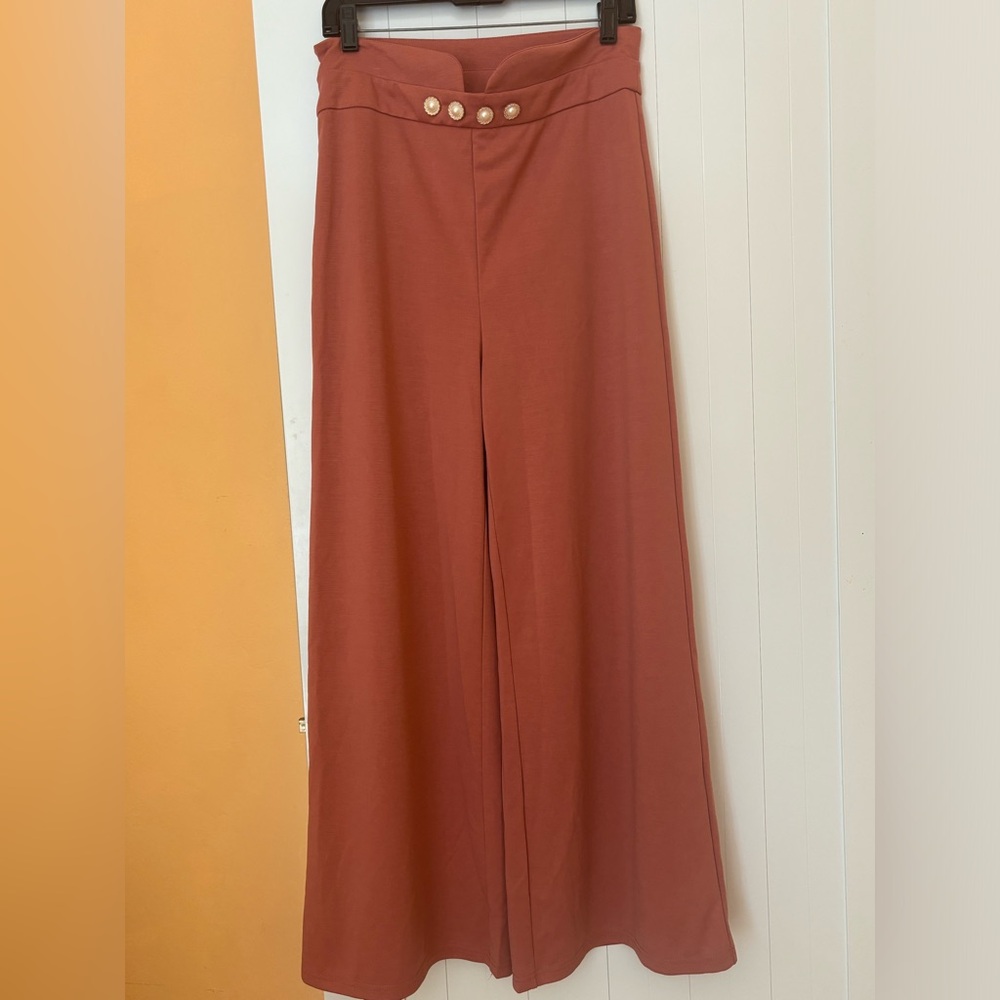 Shein Pink Formal Pants